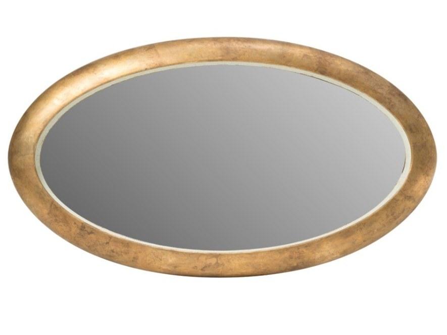 Oval framed wooden mirror | Gioconda by Mantellassi 1926