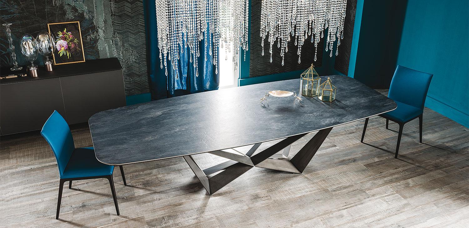 Rectangular ceramic table | Skorpio Keramik by Cattelan Italia
