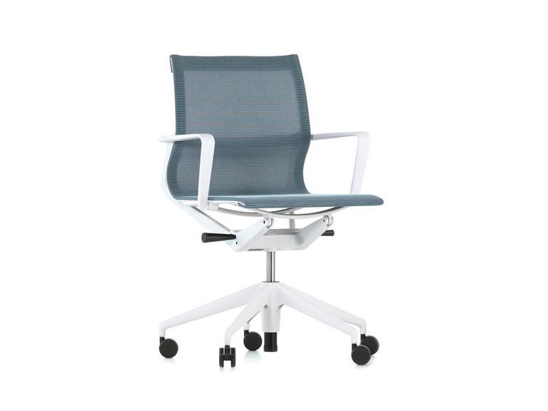 Swivel office chair with armrests | Physi by Vitra