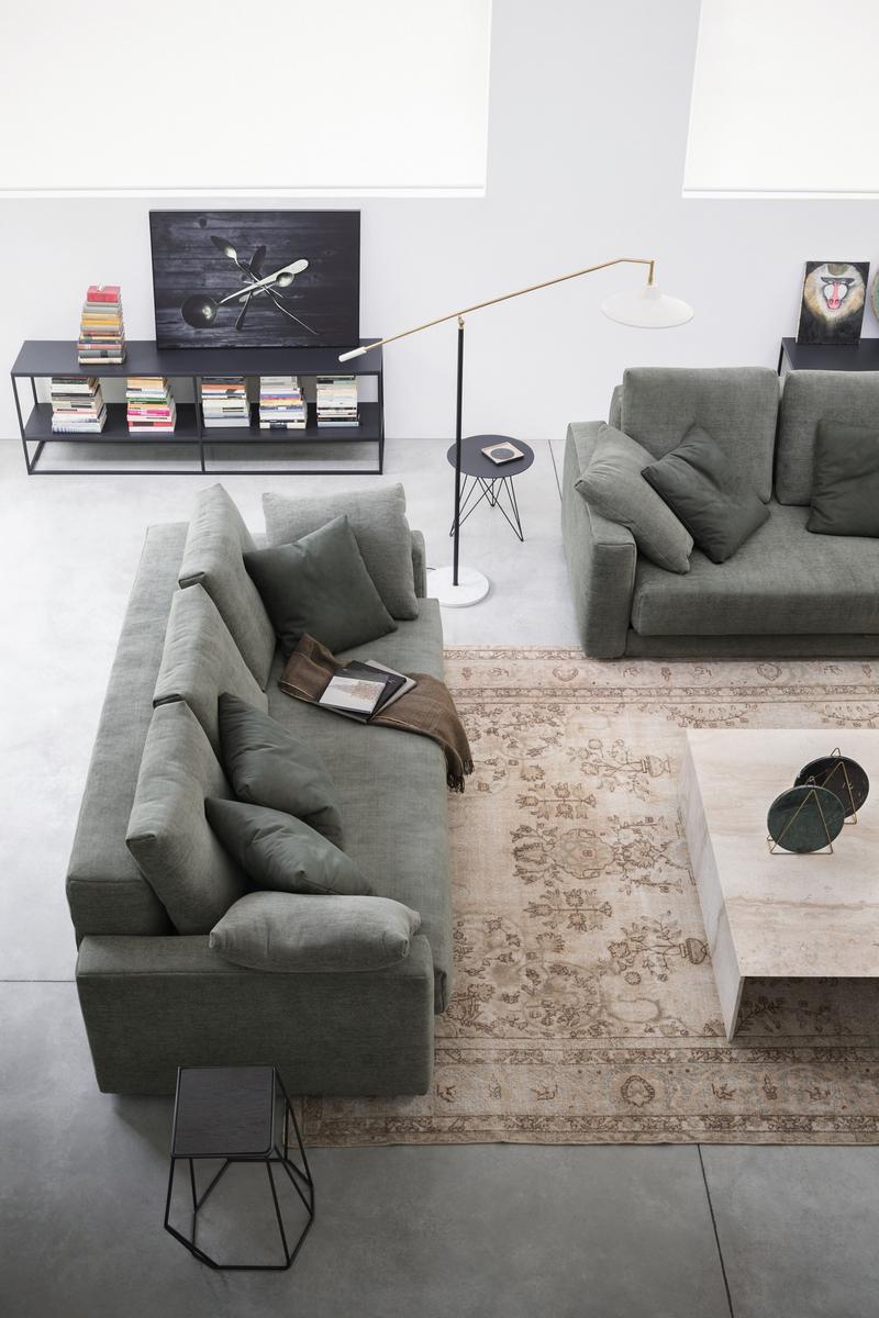 Sofa bed with removable cover | Piazzaduomo by Flou