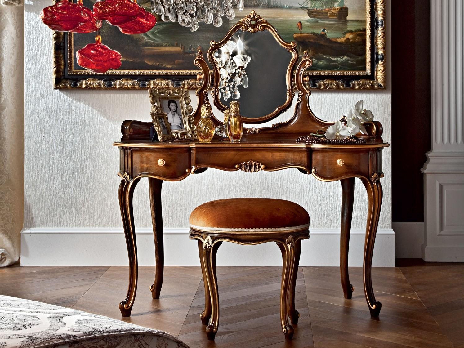 Solid wood dressing table | 12211 by Modenese Gastone