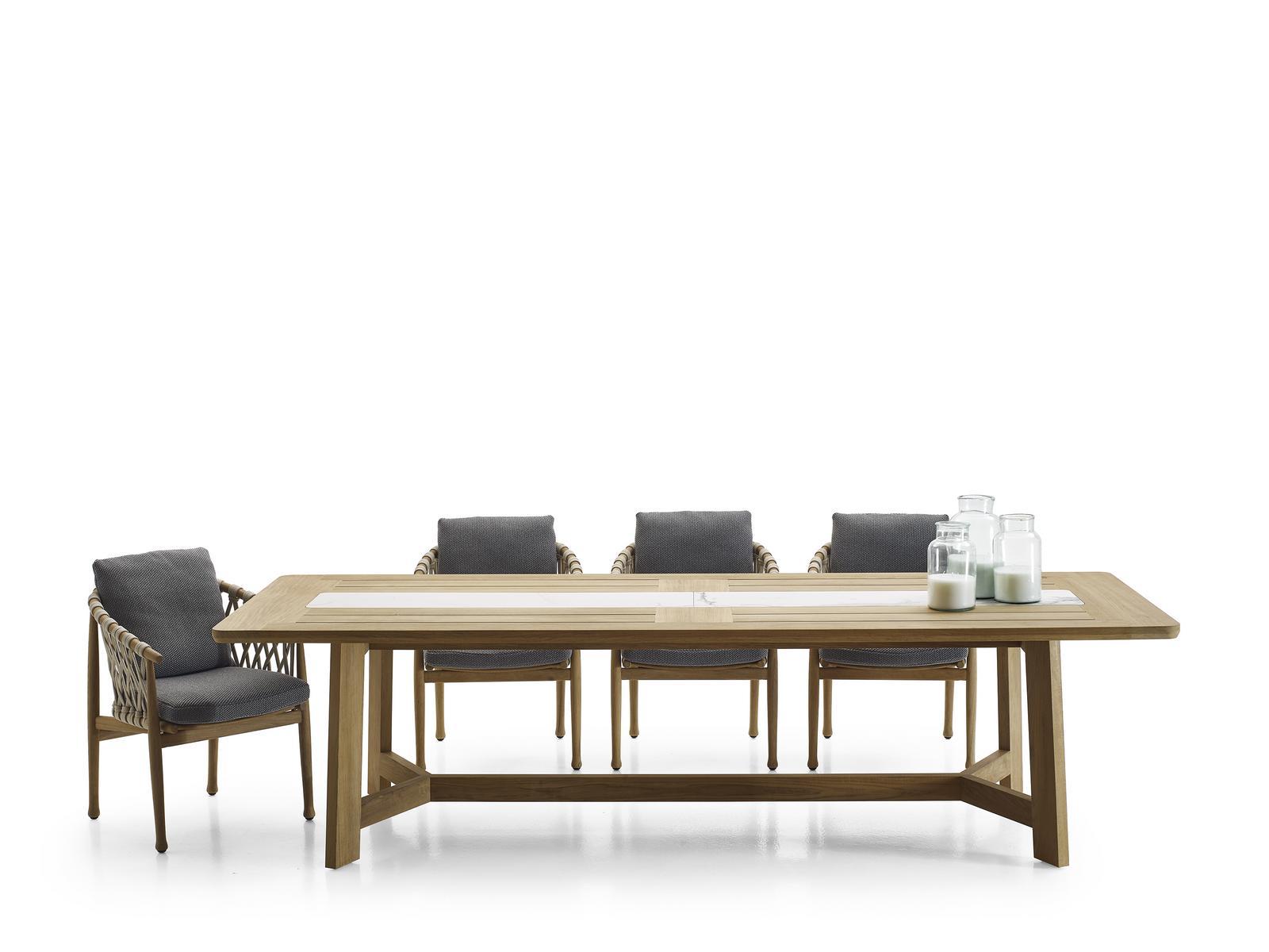 Garden chair with armrests | Ginestra by B&B Italia