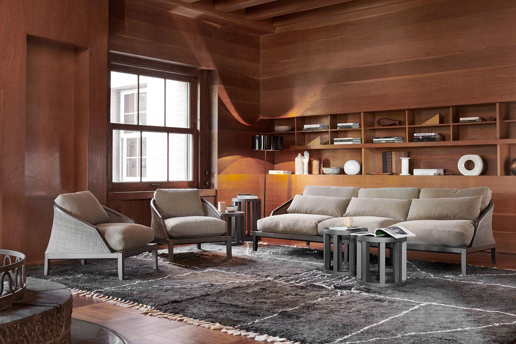 Armchair with armrests | Grace by Potocco