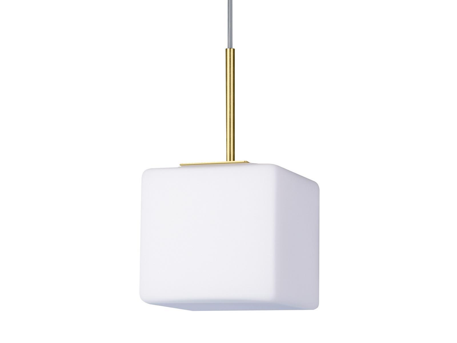 LED blown glass pendant lamp | Cubi S by Leucos