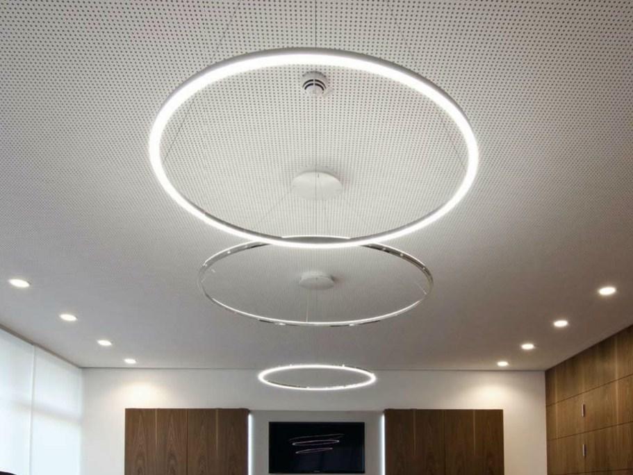 LED aluminium pendant lamp | Circolo Slim by Sattler