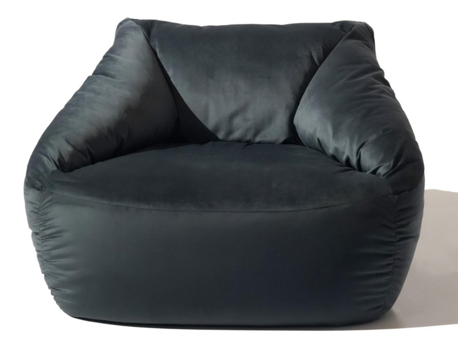 Fabric bean bag with armrests | Botero by Mantellassi 1926