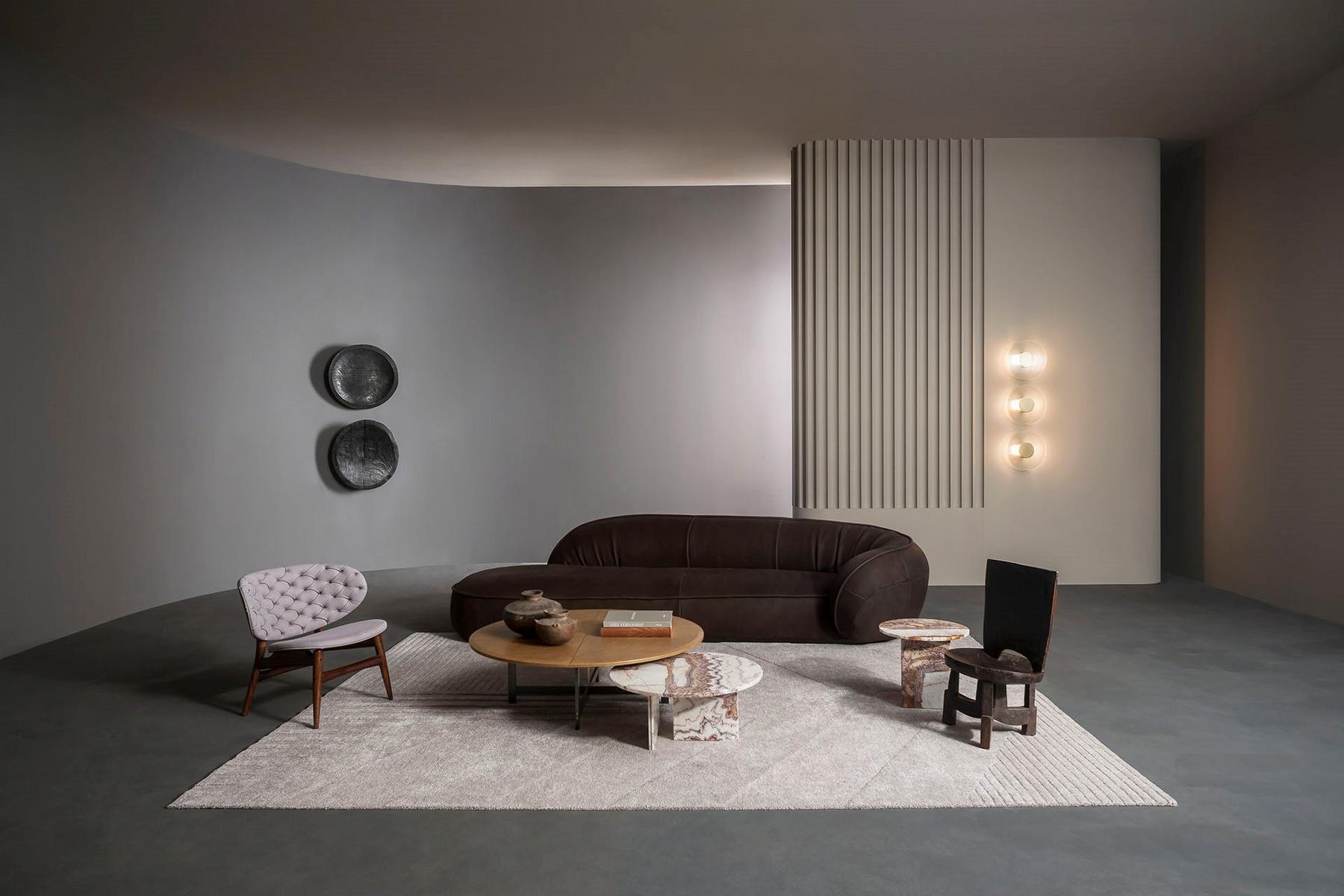 3 seater leather sofa | Leon by Baxter