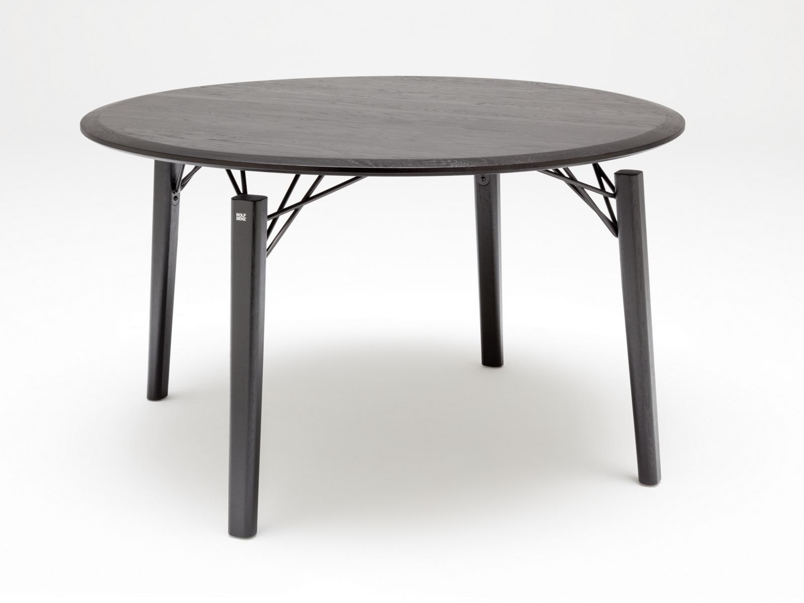 Round wooden dining table | 964 by Rolf Benz