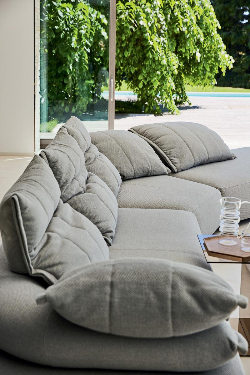 Sectional modular fabric sofa | Flick-flack by Ditre Italia