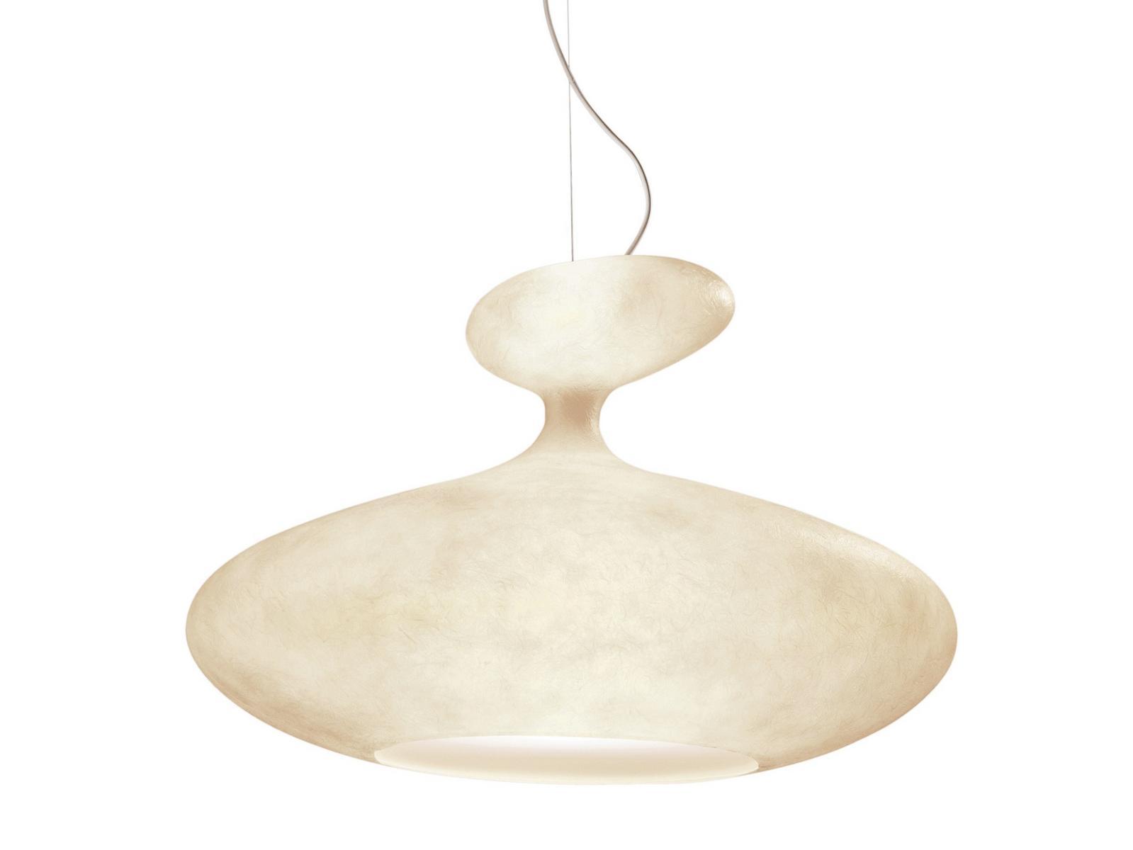 Fiberglass pendant lamp | E.t.a. Sat by Kundalini
