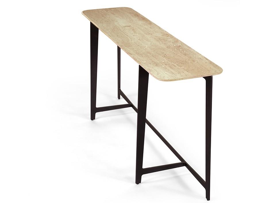 Rectangular marble console table | B Series by Borzalino