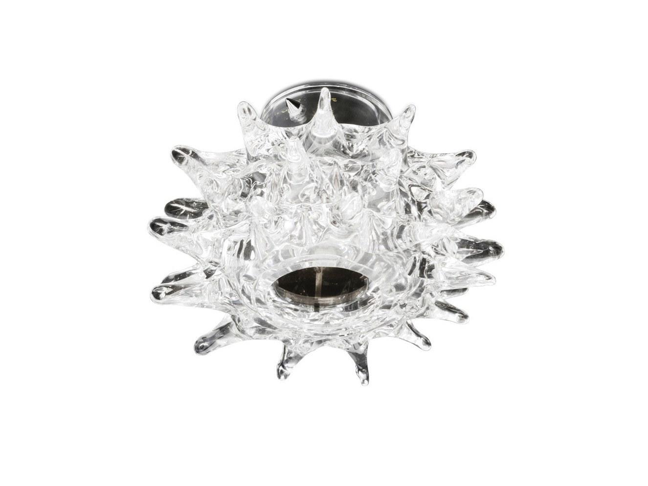 Crystal wall lamp / ceiling lamp | Kuk P-pl by Leucos