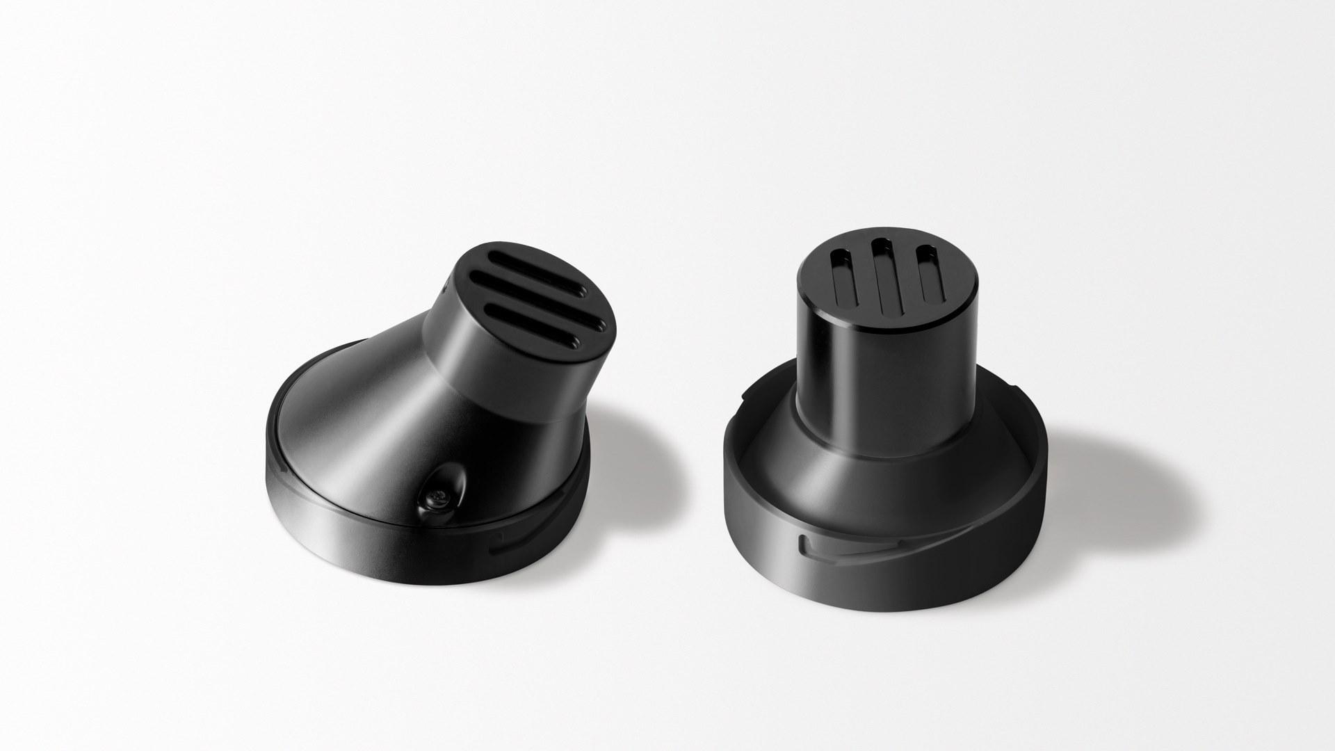 LED round recessed aluminium spotlight | Shot Light M Asymmetric Trimless by Arkoslight