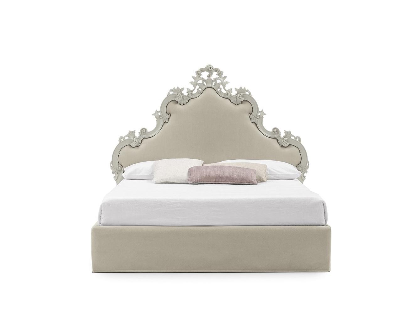 Double bed with high headboard | Mademoiselle by Bolzan letti