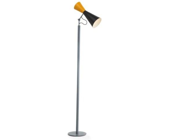 Adjustable aluminium floor lamp | Parliament by Nemo