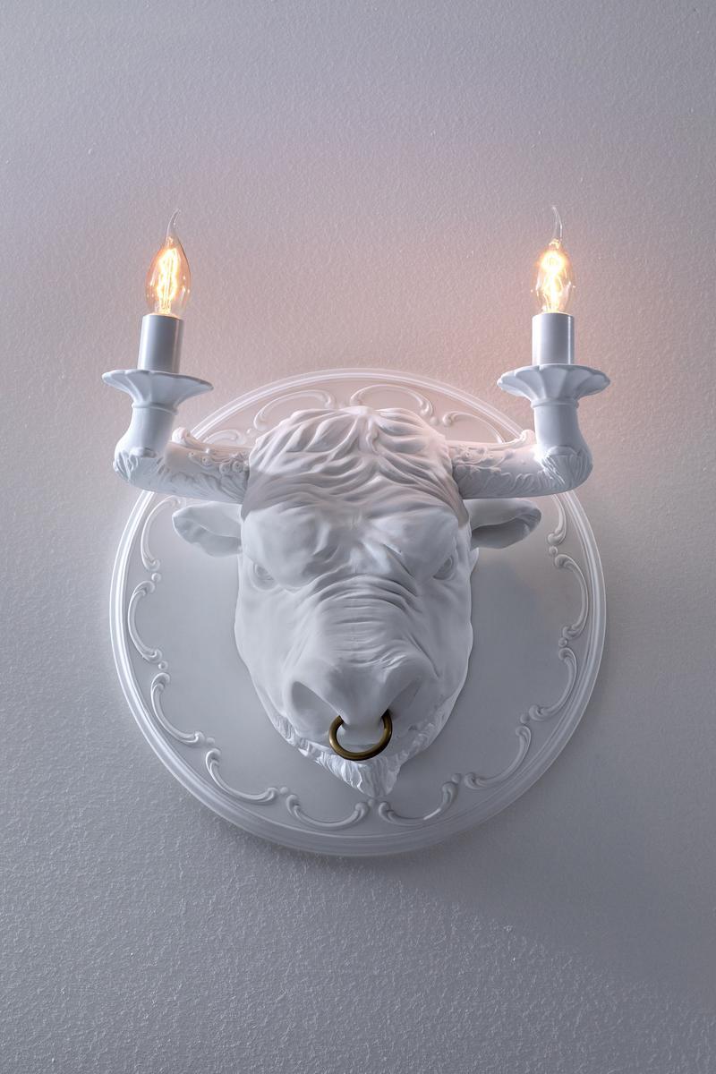 LED ceramic wall lamp | Corrado by Karman