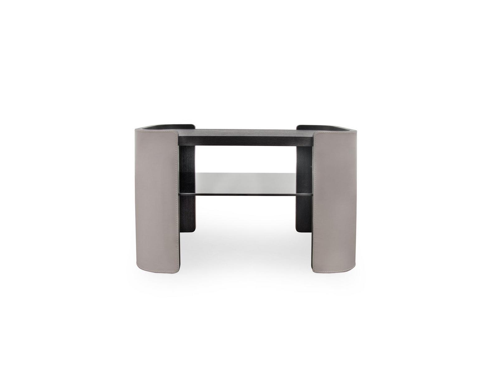 Leather bedside table | Downtown by Formitalia