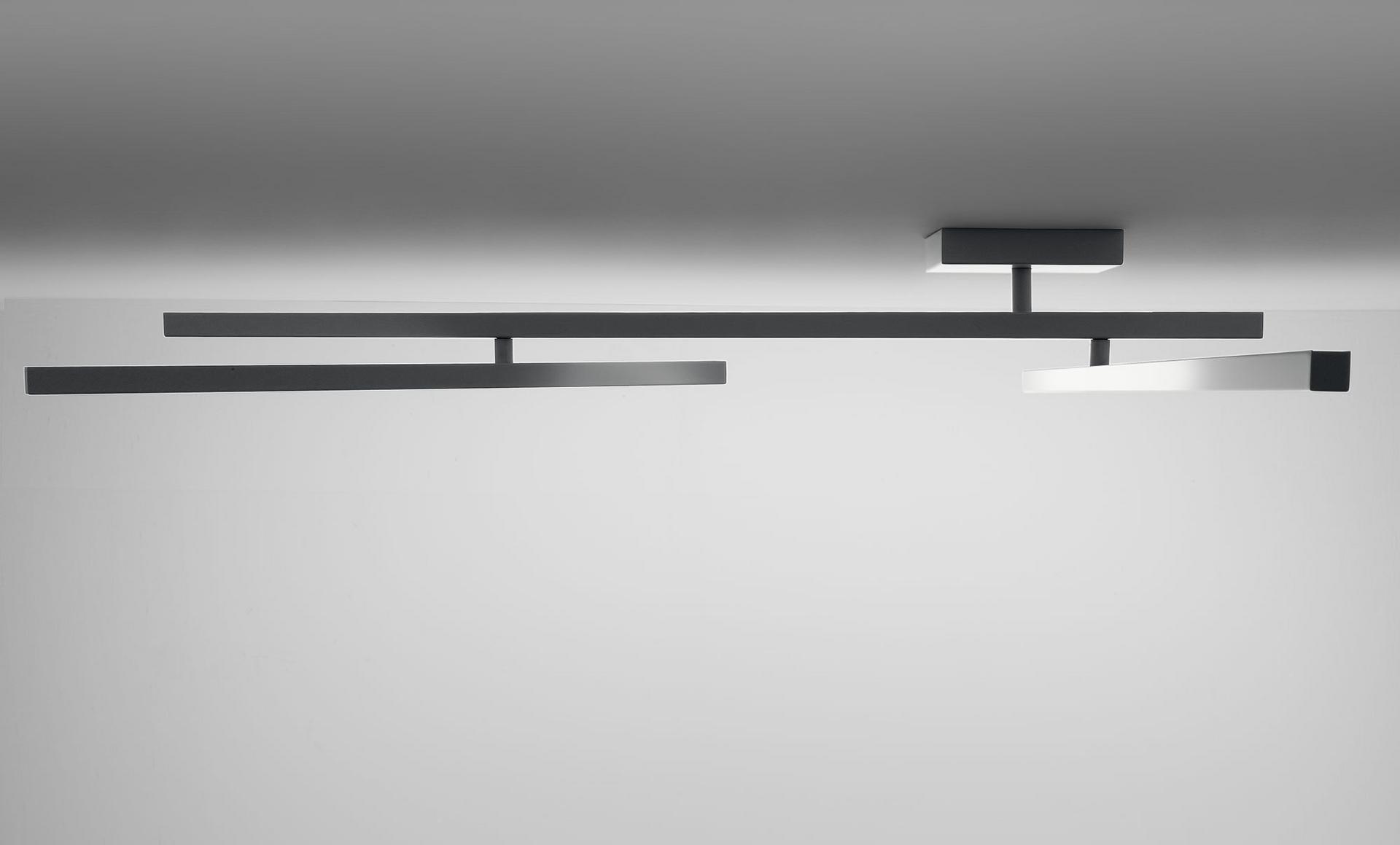 LED adjustable metal ceiling lamp | Carmen by Panzeri