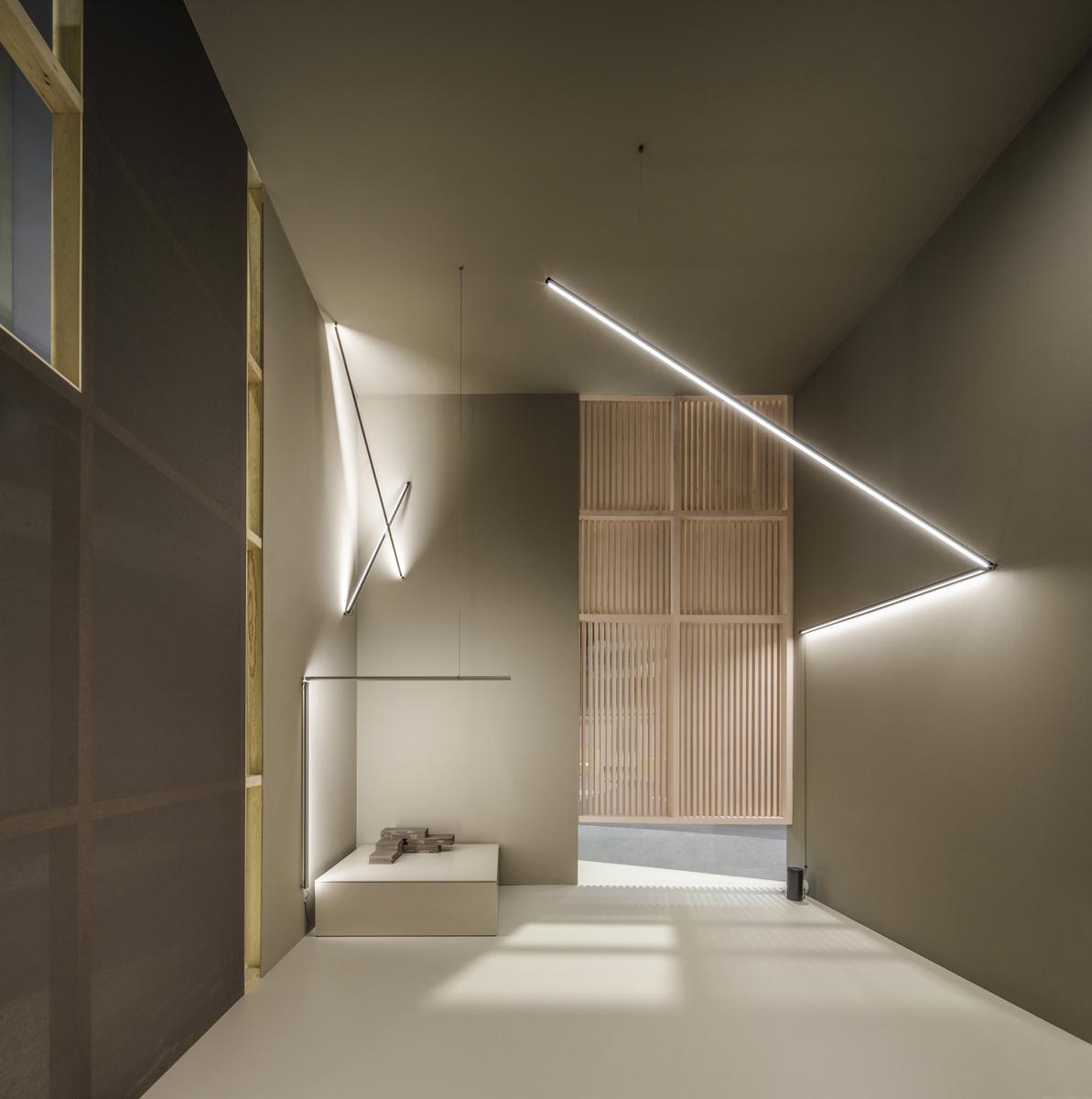 Aluminium linear lighting profile for LED modules | Sticks by Vibia