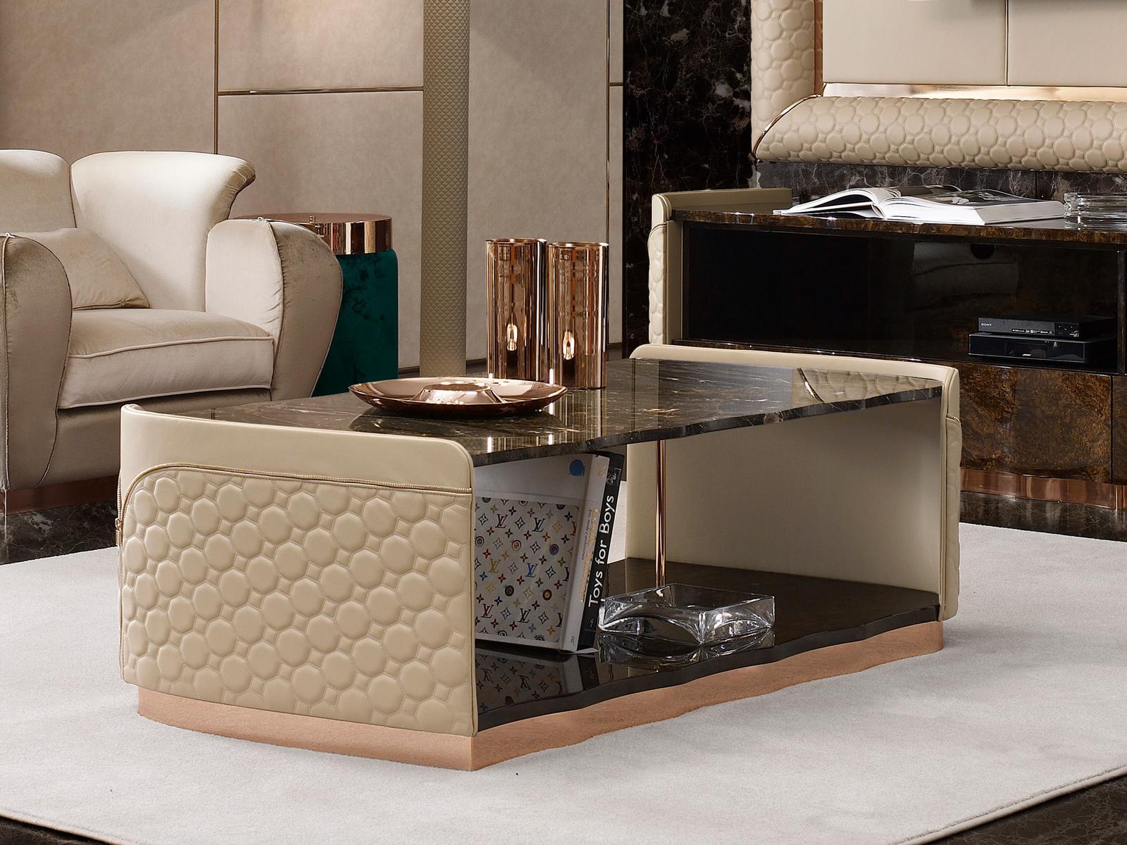 Coffee table with storage space | Mason by Volpi
