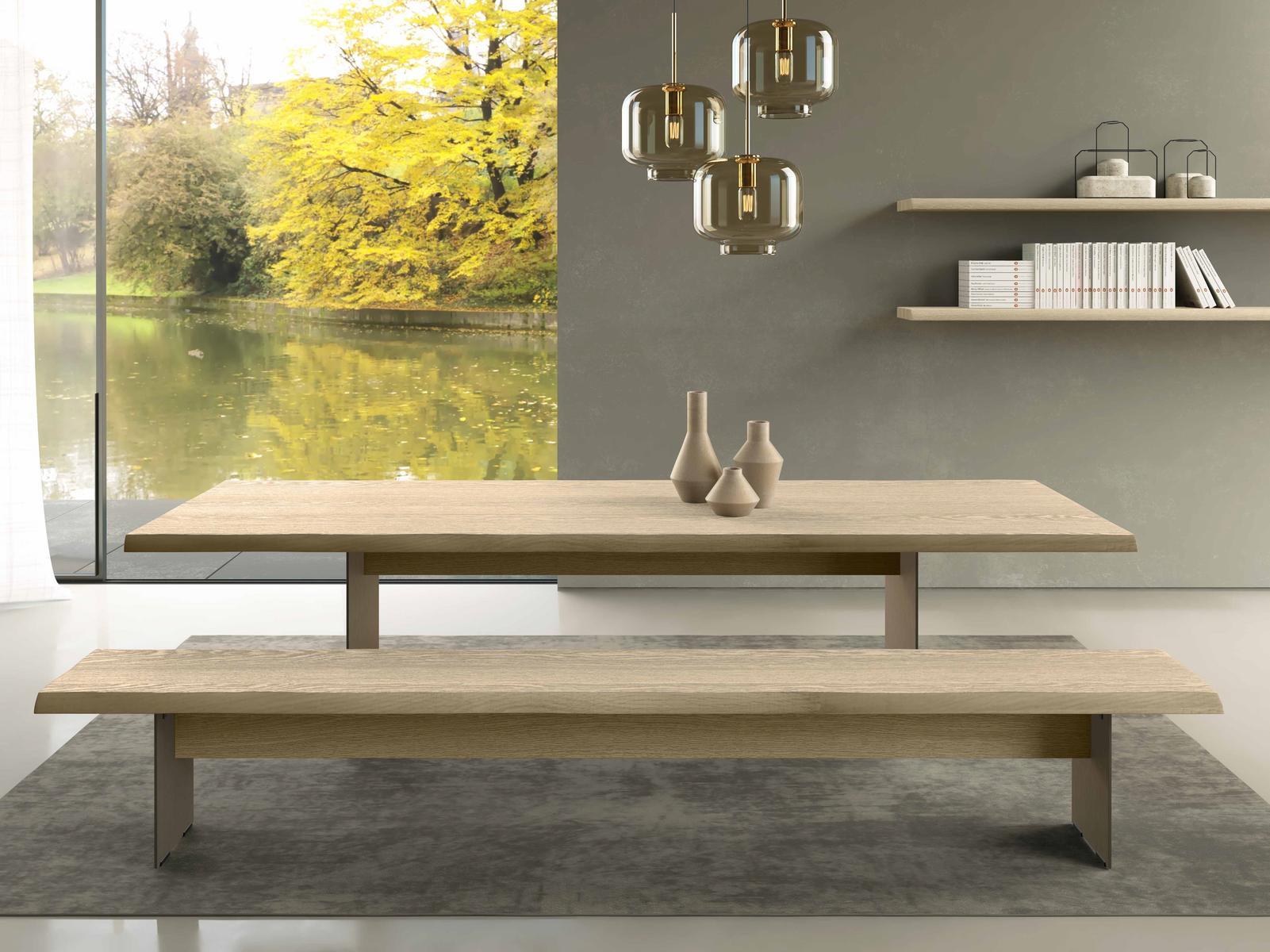 Wooden bench | Alfred by Olivieri