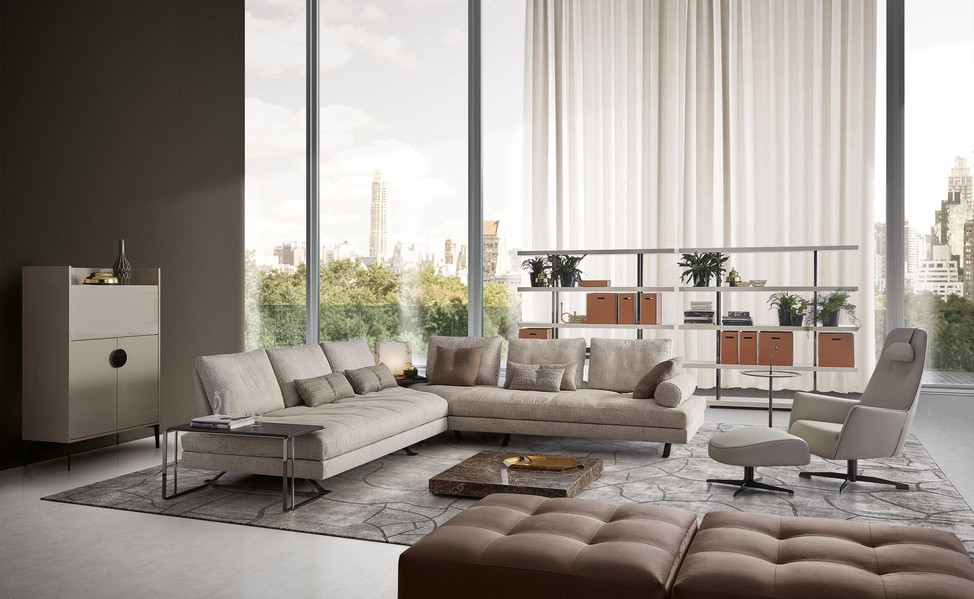 Fabric sofa | Veliero by Dema