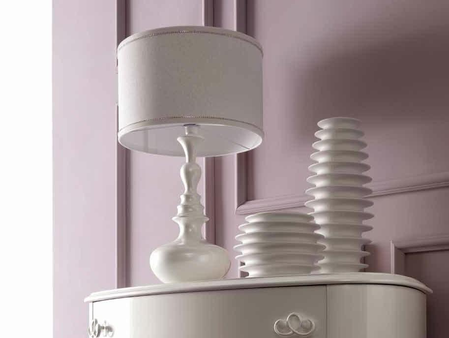 Table lamp with Swarovski® crystals | Sofia-roll by Corte Zari