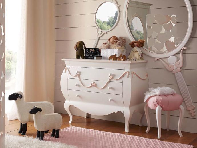 Fabric Kids stool | Giulietta by Volpi