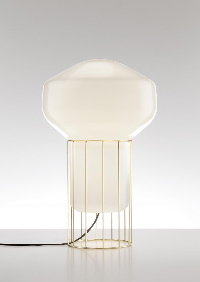 Blown glass table lamp | Aérostat by Fabbian