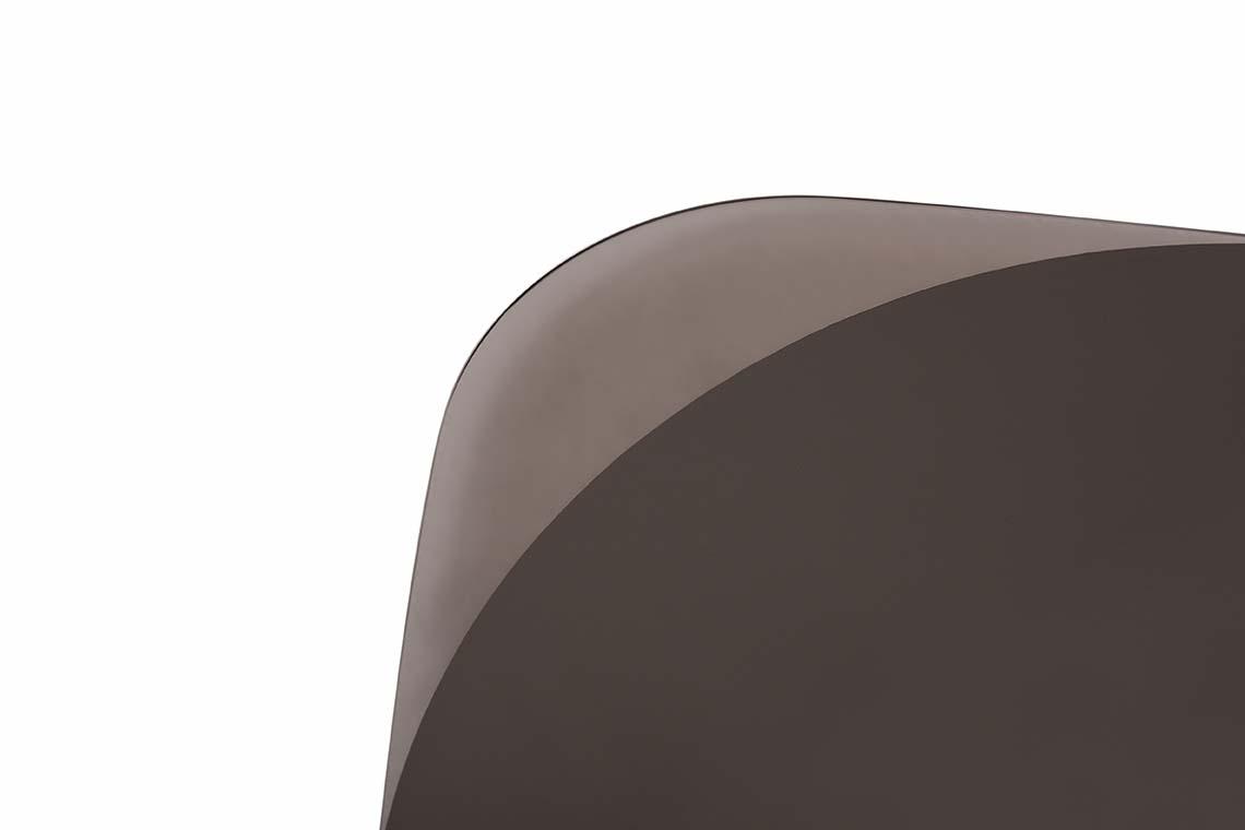 Wall-mounted glass mirror | Pynthon by Tonin Casa