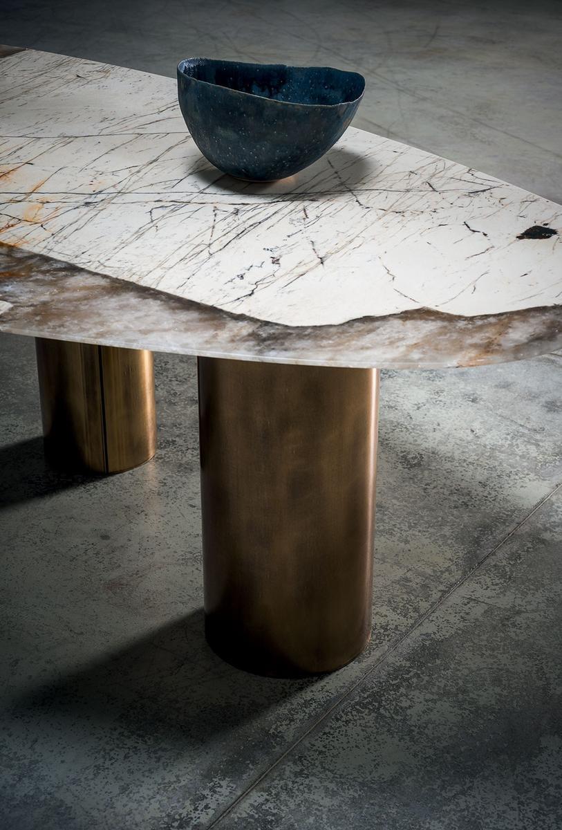Marble table | Lagos by Baxter