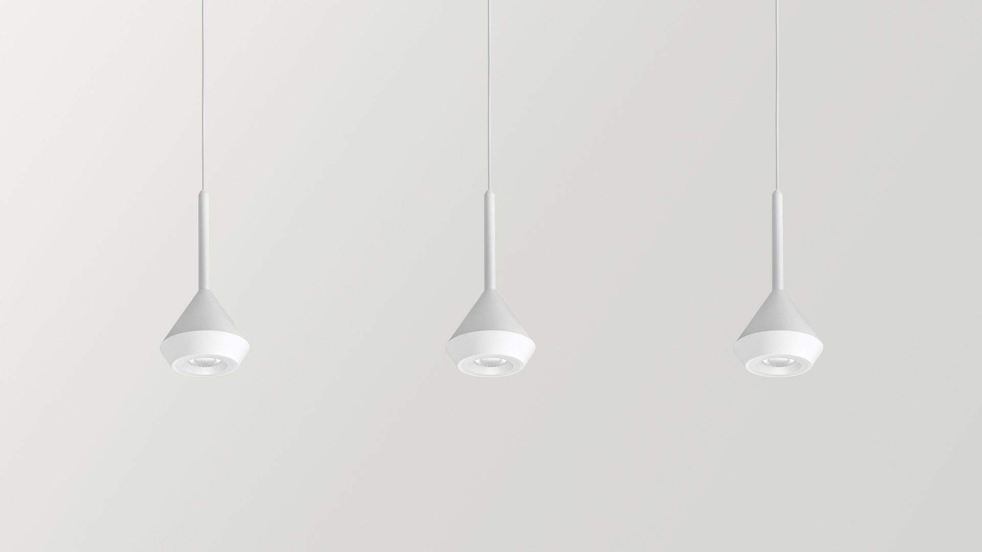 LED aluminium pendant lamp | Spin 3 Surface by Arkoslight