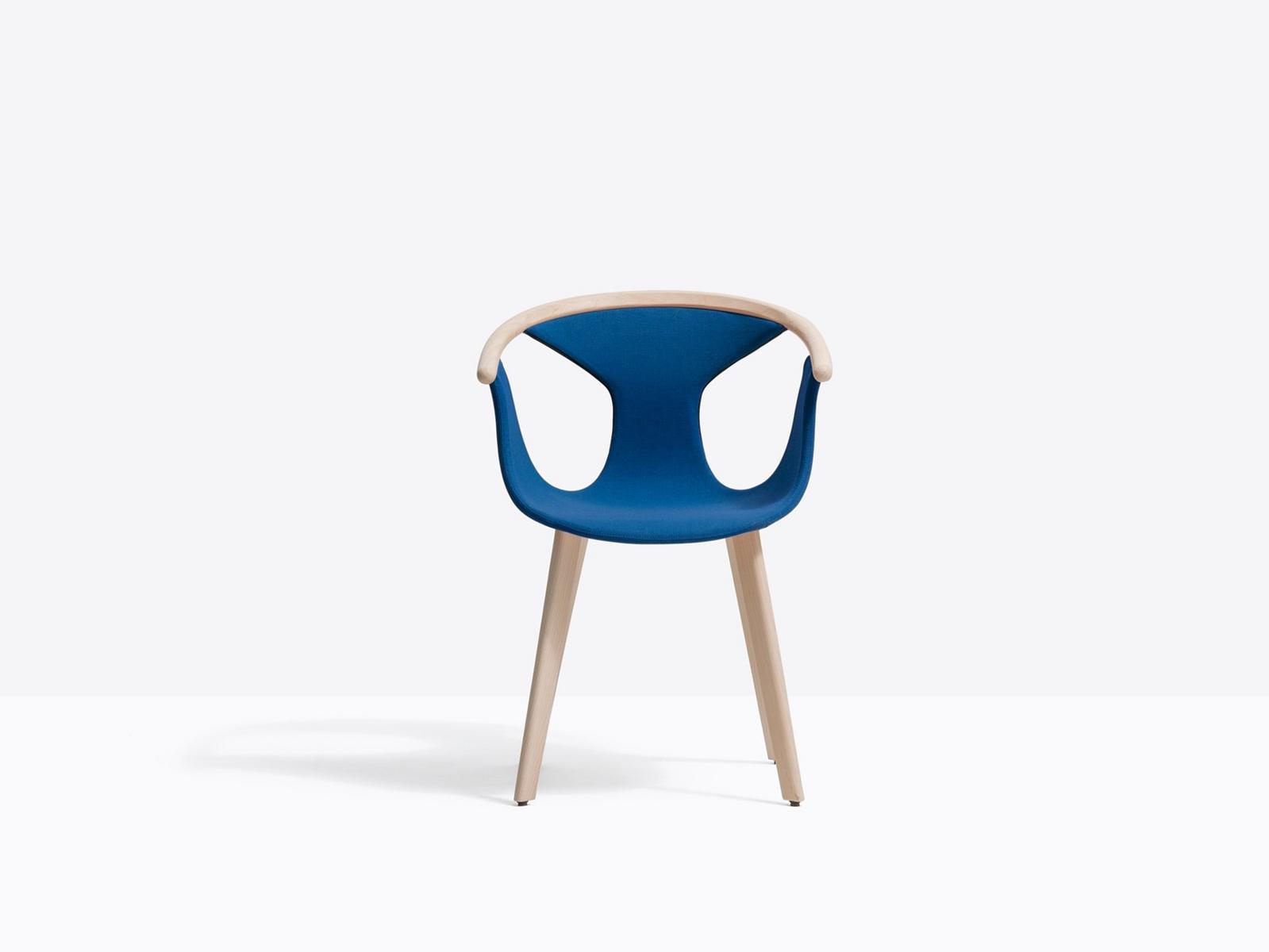 Stackable polypropylene chair with armrests | Fox 3725 by Pedrali