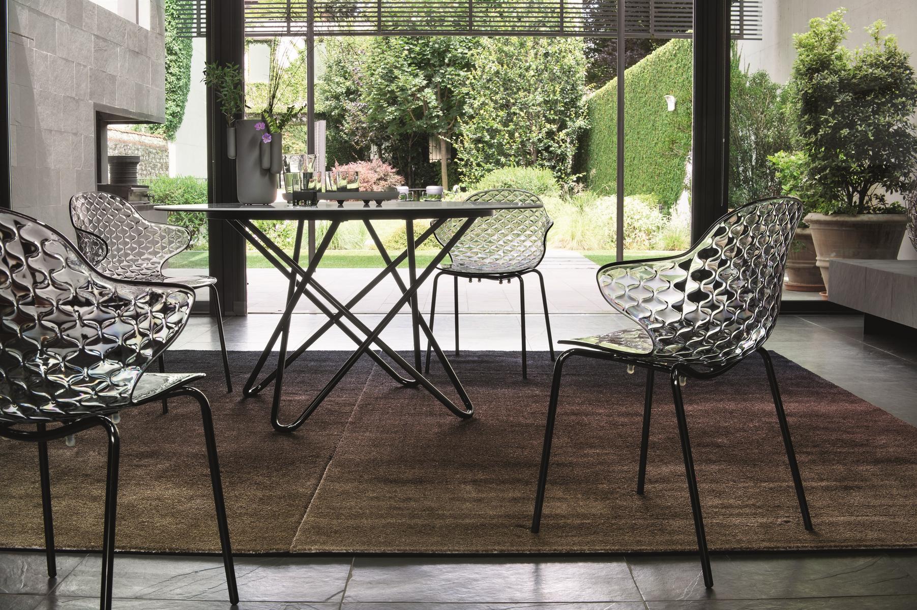 Round ceramic table | Stellar by Calligaris