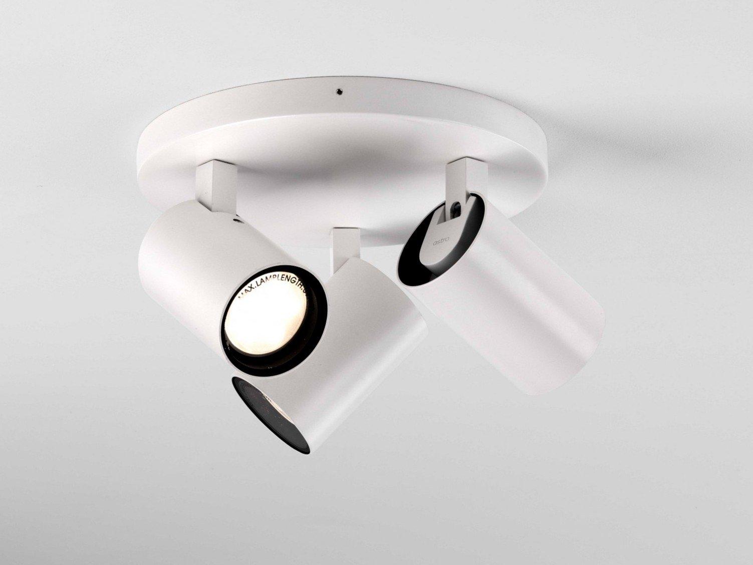 LED multiple adjustable aluminium spotlight | Aqua Triple Round by Astro lighting