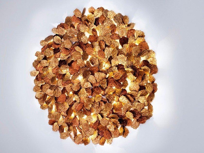 Bronze wall lamp / ceiling lamp | Pathleaf Pl372/68 by Serip