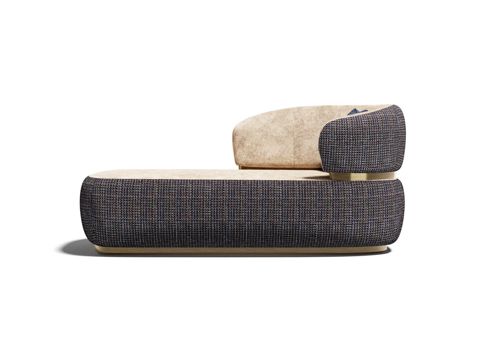 Upholstered fabric day bed | Bon Ton by Capital Collection