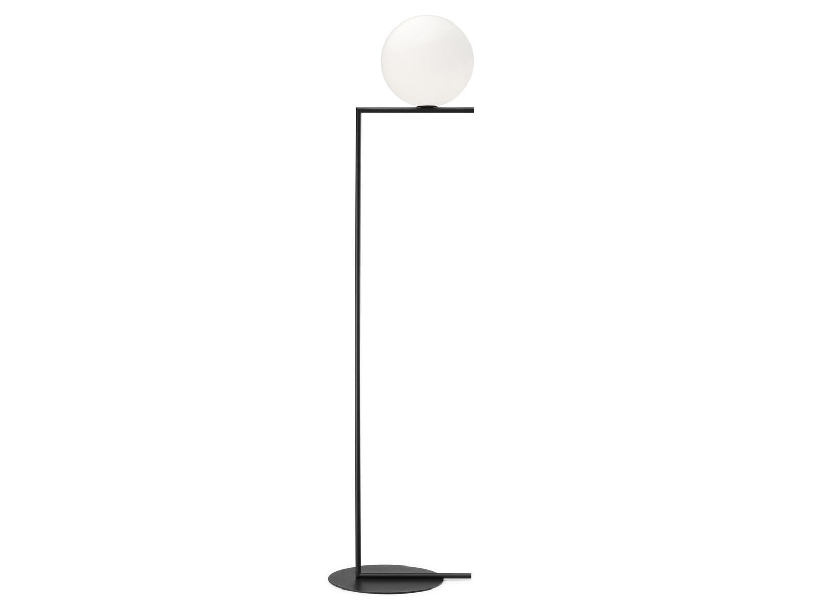Brass floor lamp | Ic Lights F2 by Flos