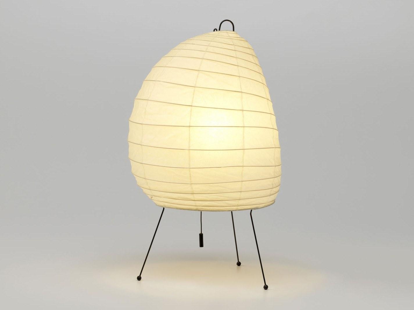 Japanese paper table lamp | Akari 1n by Vitra
