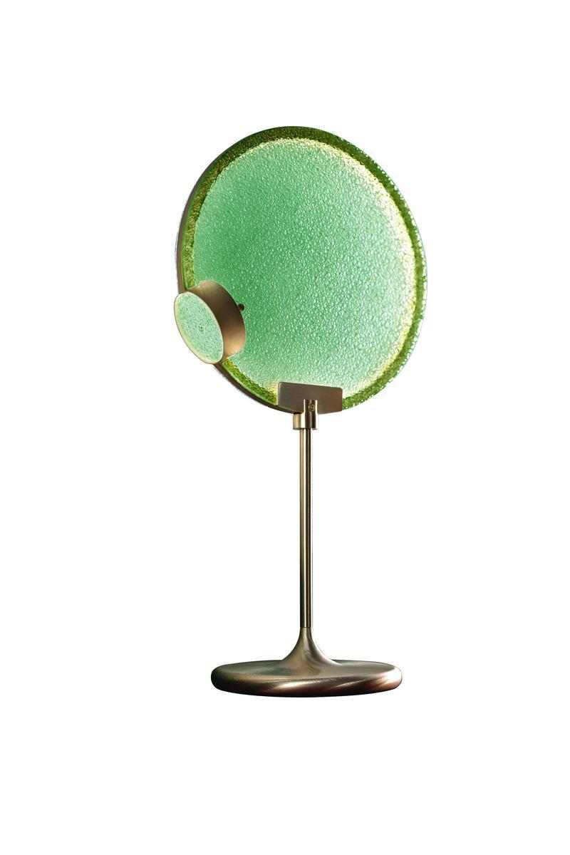 LED glass table lamp with dimmer | Horo Tl by Masiero