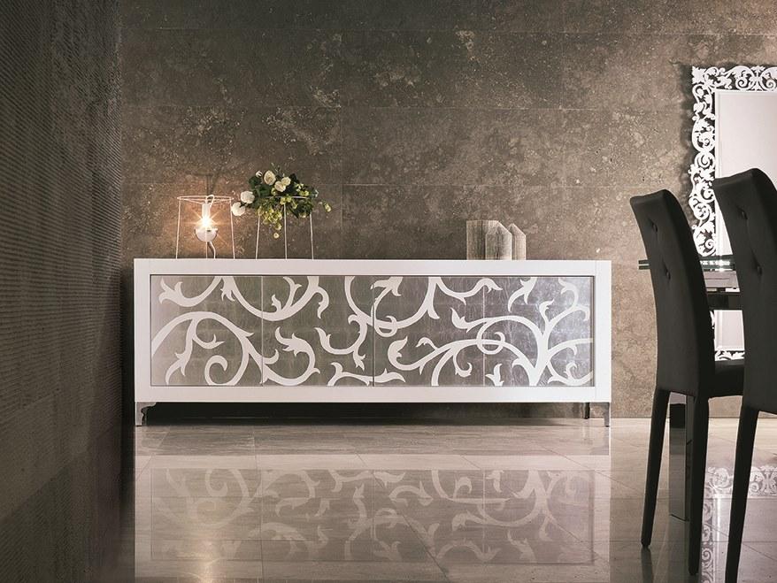 Wooden sideboard with doors | Picasso - Intarsio by Riflessi