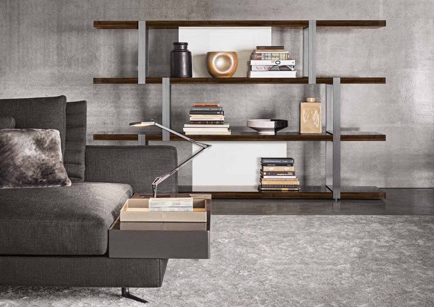 Bookcase | Dalton by Minotti