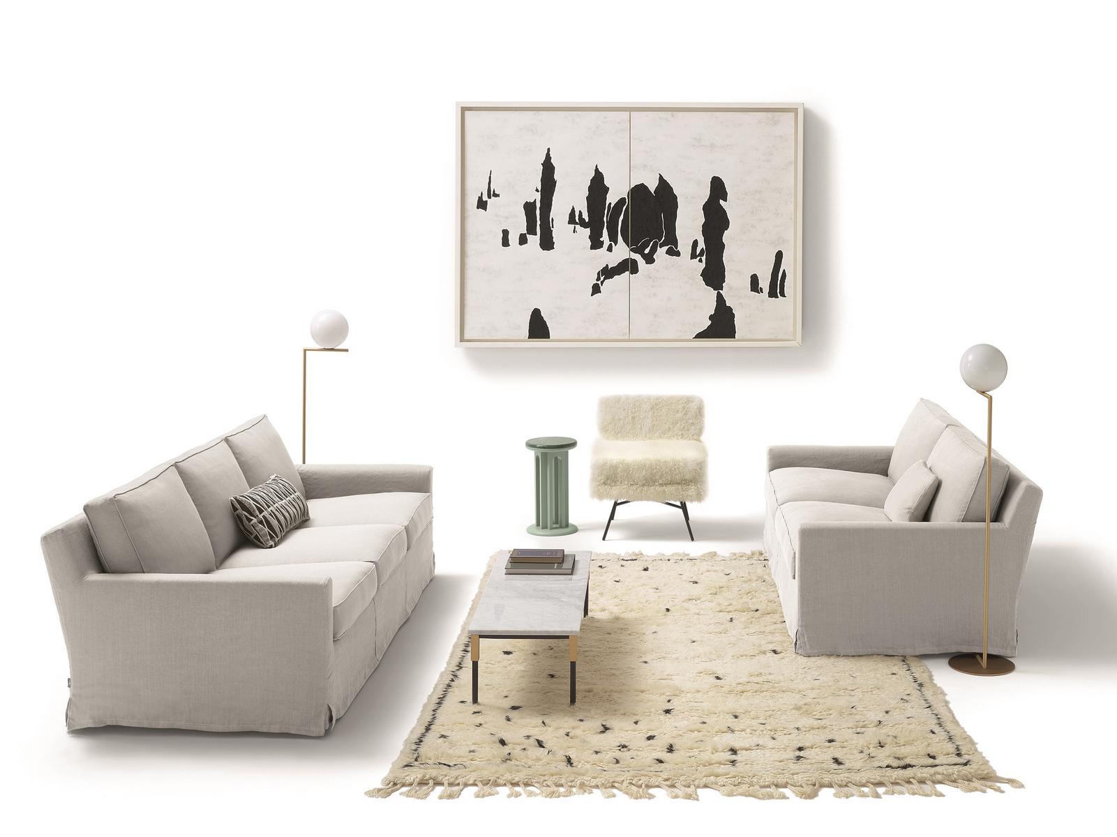 Fabric armchair | Elettra by Arflex