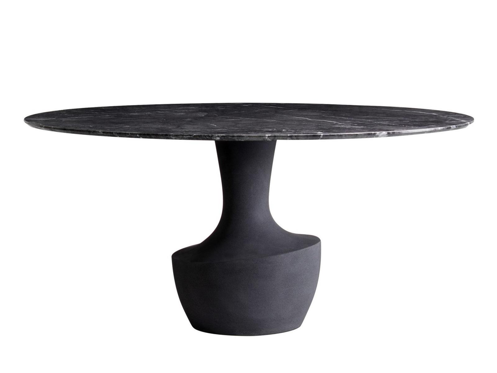 Round marble table | Anfora by Potocco