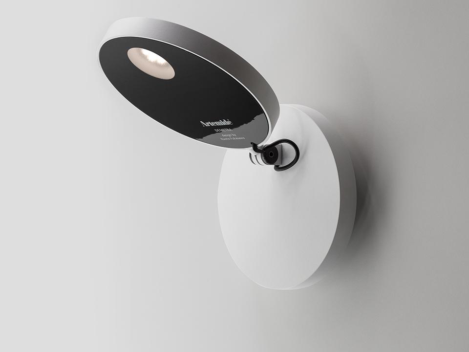 LED wall-mounted spotlight | Demetra by Artemide