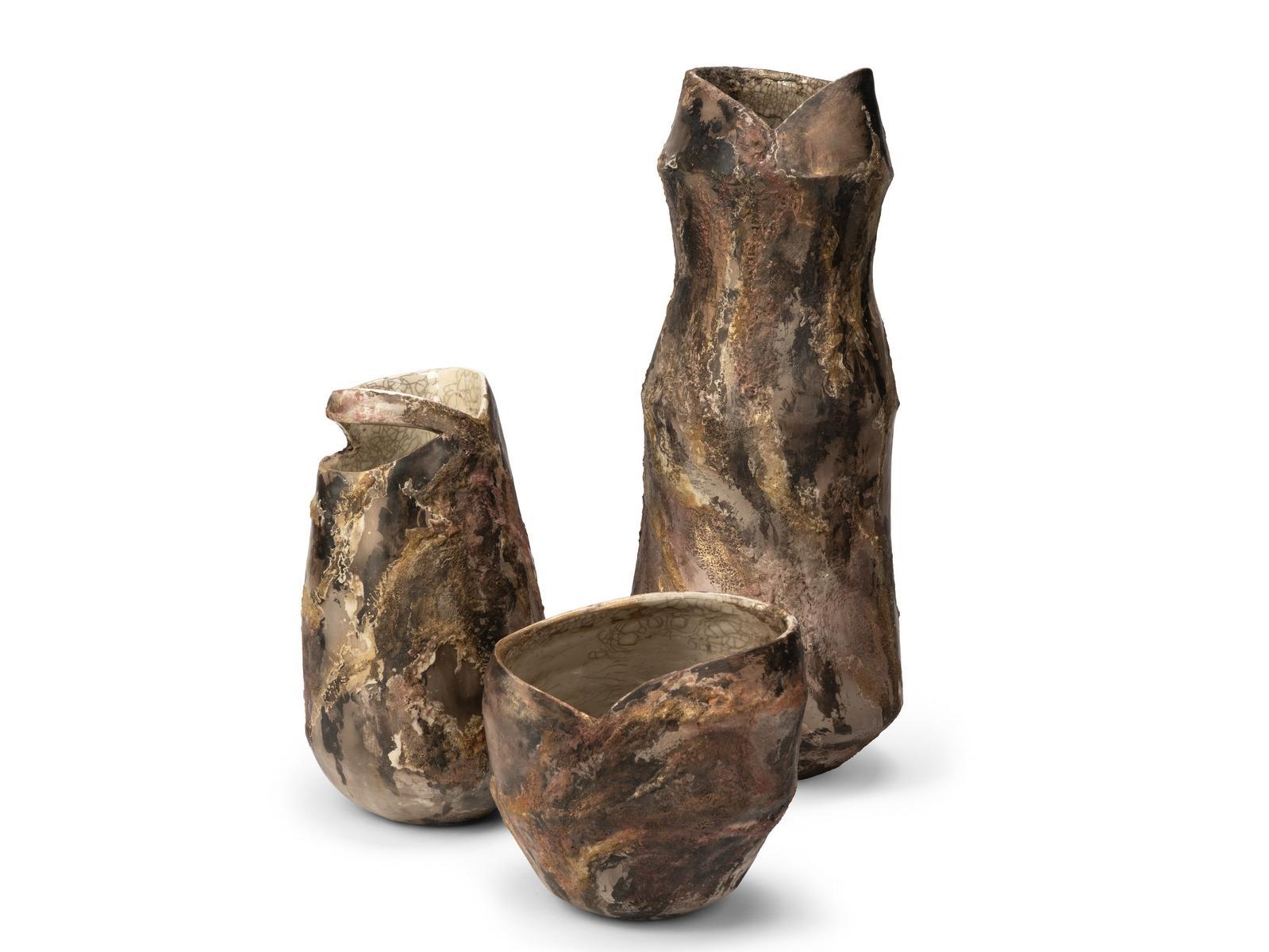 Porcelain stoneware vase | Orée by Visionnair