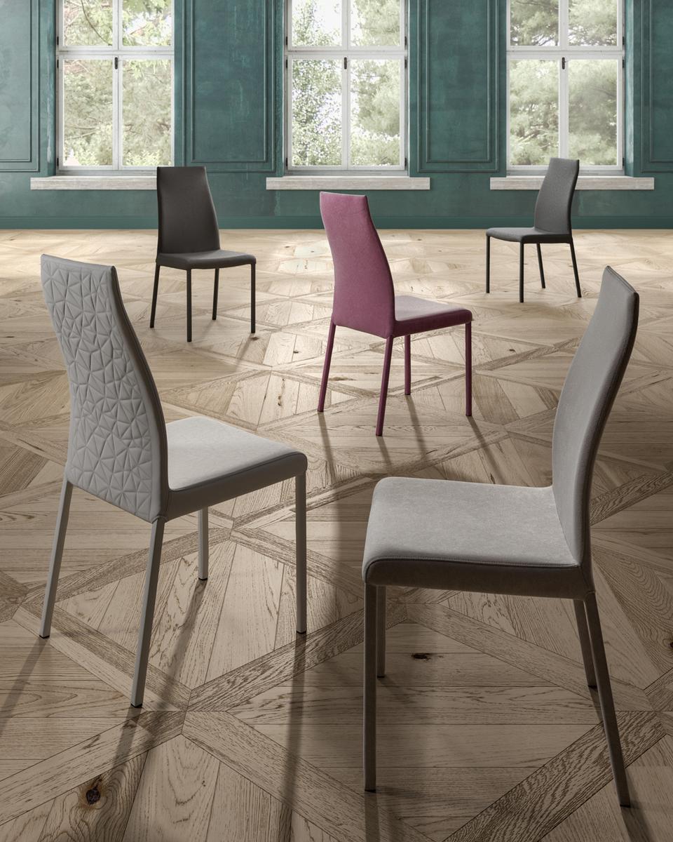Upholstered velvet chair | Blitz by Ozzio Italia