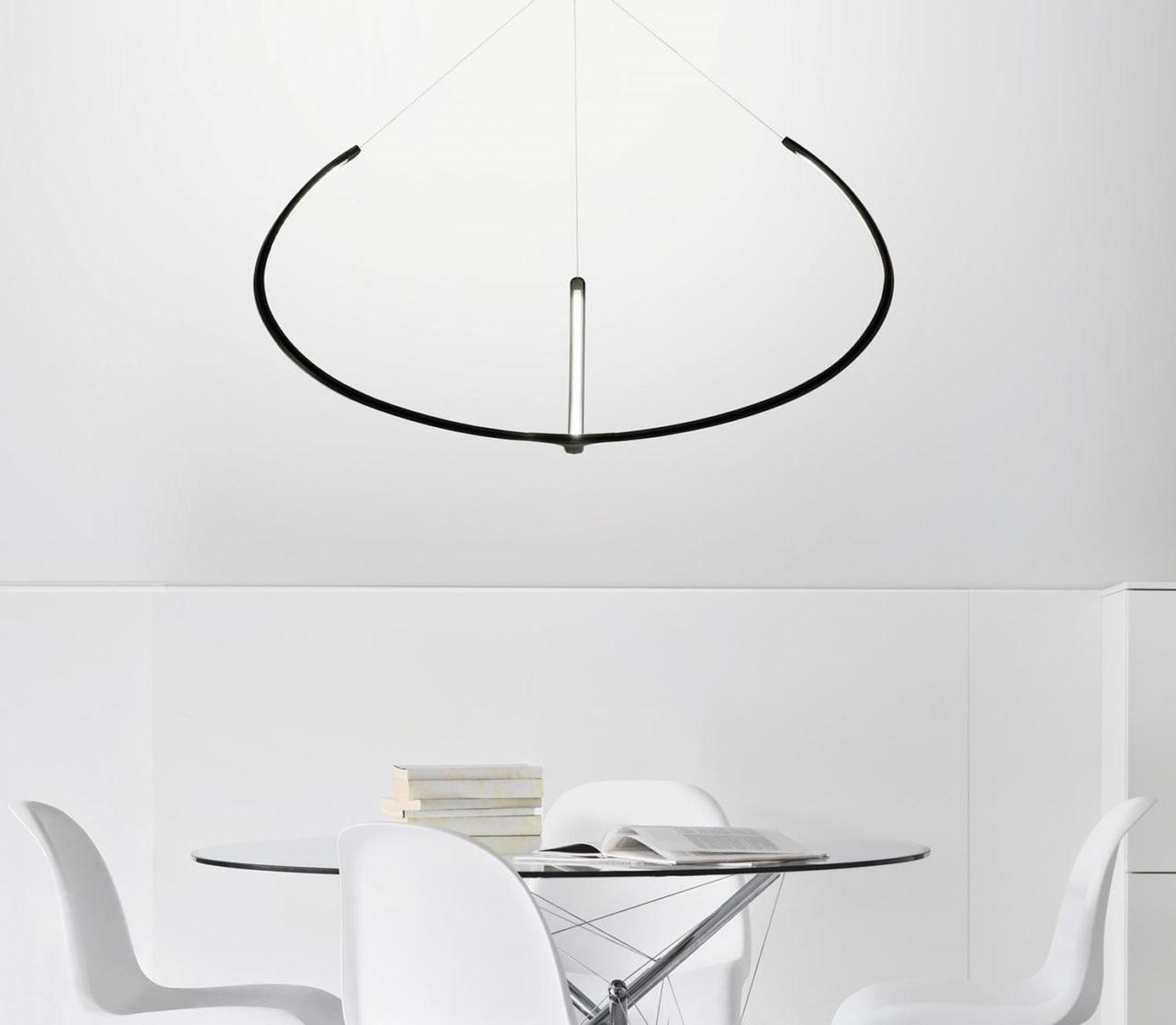 LED extruded aluminium pendant lamp | Alya by Nemo