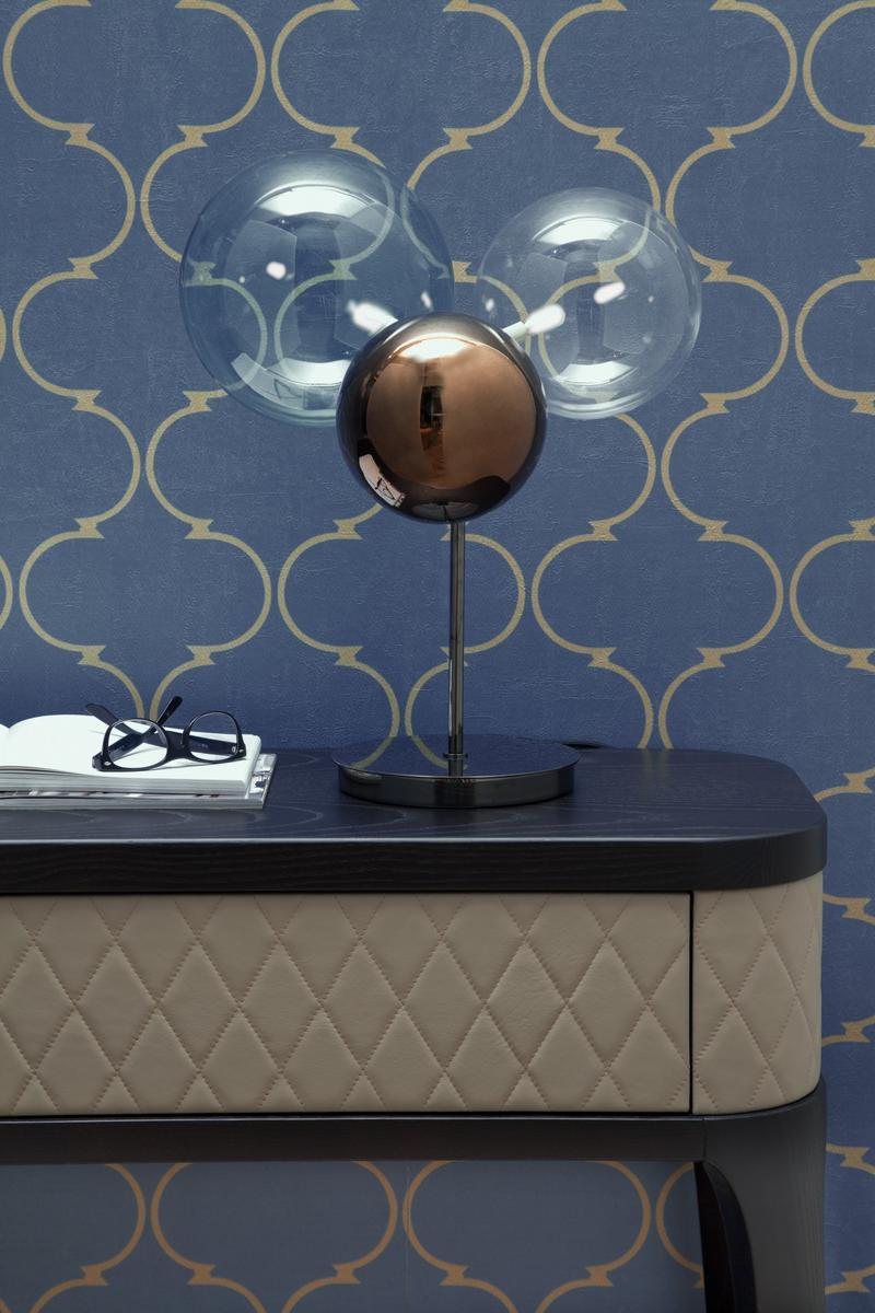 LED glass table lamp | Atomo by Tonin Casa