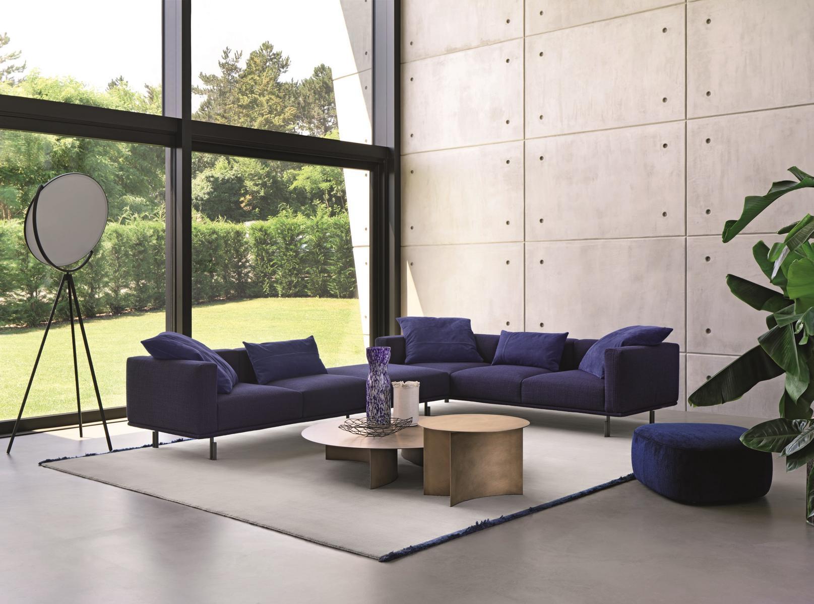 Sectional modular sofa | Binario by Flou